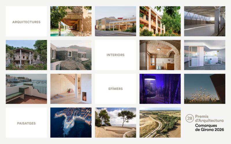   Compartimos la 28ª Edición de los “Premios de Arquitectura-Comarcas de Girona 2026”