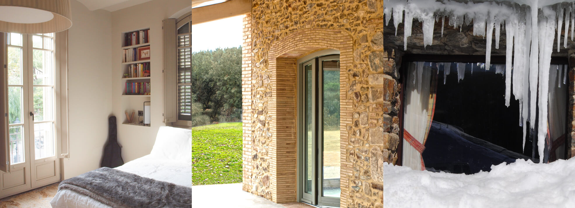 ventanas de madera Eficient 78 con aislamiento acústico para hotel en  Valencia - Carreté Finestres – Carreté Finestres